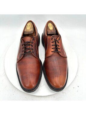 Laudino CACCIN - Leather Oxfords - Slightly Worn - With Box - Made in Italy Laudino Caccin Italy Brown High Quality Leather Cap Toe  main image 2